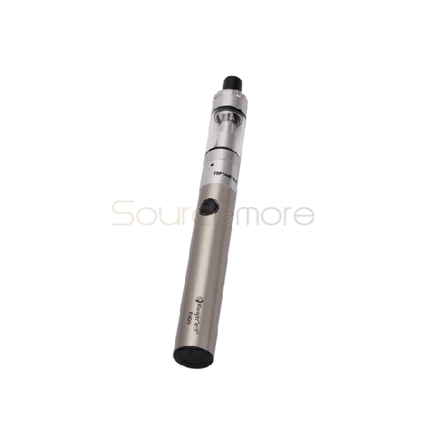 Kanger Top Evod Top-filling Design VOCC-T 1.7ml Top Evod Tank with 650mah Evod Battery Starter Kit-Silver