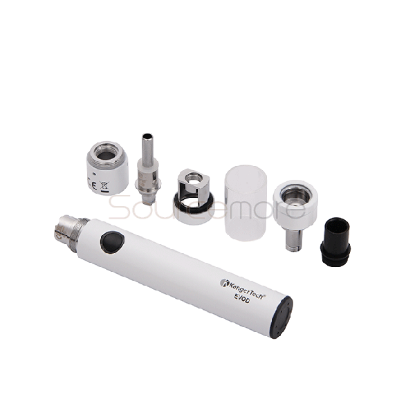 Kanger Top Evod Top-filling Design VOCC-T 1.7ml Top Evod Tank with 650mah Evod Battery Starter Kit-White