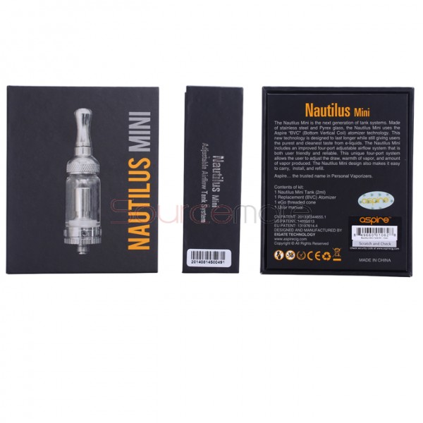 Aspire Mini Nautilus BVC Tank Kit