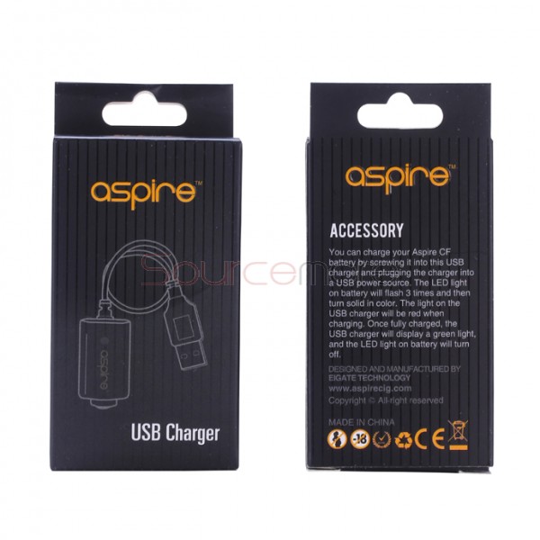 Aspire USB Charger for E-Go E-cigarette 1000mah