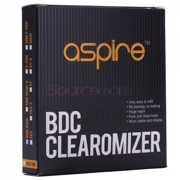 Aspire Mini Vivi Nova-S BVC Clearomizer 5pcs