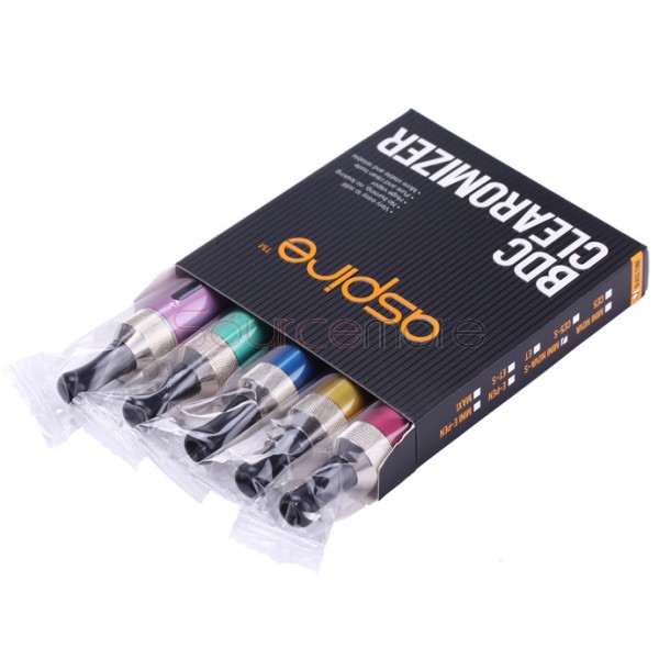 Aspire Mini Vivi Nova-S Glass BVC Clearomizer 5pcs
