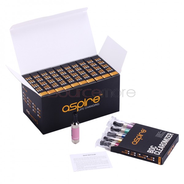 Aspire Mini Vivi Nova-S Glass BVC Clearomizer 5pcs