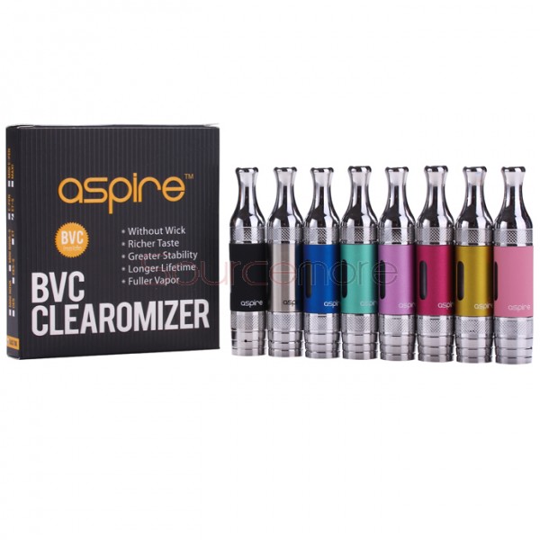 Aspire ET-S Glass BVC Clearomizer 5pcs - Green
