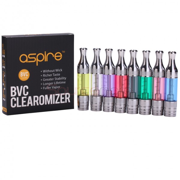 Aspire ET  BVC Clearomizer 5pcs - Black
