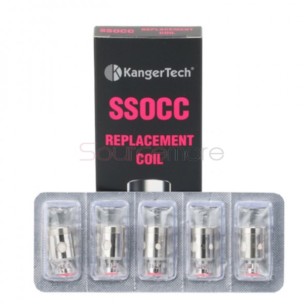 5pcs Kanger SSOCC SUS Replacement Coil