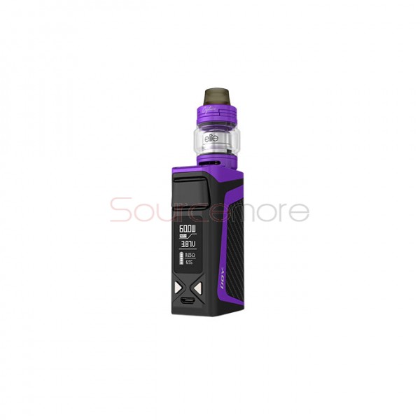 IJOY Elite Mini 60W 3 in 1 Kit with 2ml/3ml and 2200mah Built-in Capacity- Matte Purple