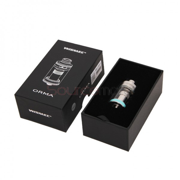 Wismec ORMA Sub-Ohm Tank - Stainless Steel
