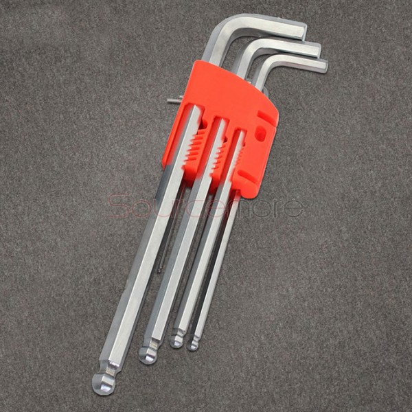 Multi-function Upgraded 21cm Allen Key 1.5mm-10mm  Diameters Tools (9pcs)