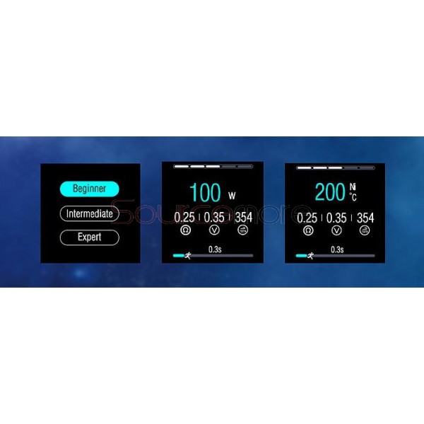 Kanger Vola 100W TFT Screen Mod with 2000mah Built-in Capacity- Black