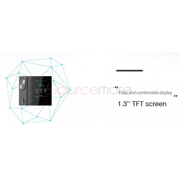 Kanger Vola 100W TFT Screen Mod with 2000mah Built-in Capacity- Black