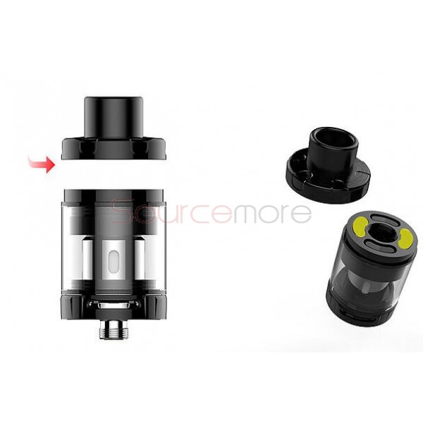 Kanger Vola Sub Ohm Tank with 2.0ml Capacity and Bottom Airflow Control-Black