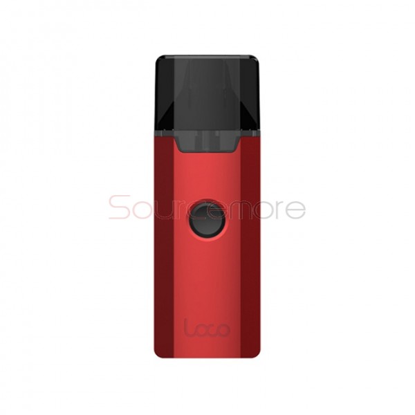 GTRS LOCO AIO Starter Kit 1000mAh - Red