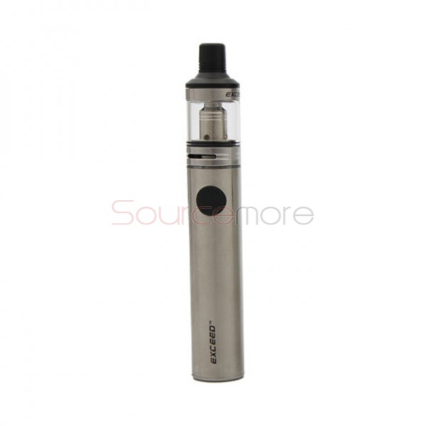 Joyetech Exceed D19 Kit with1500mah and 2ml Capacity-Silver