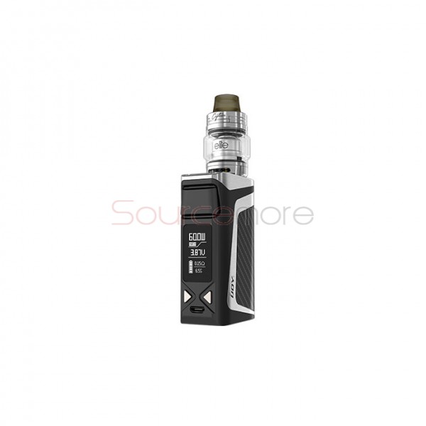 IJOY Elite Mini 60W 3 in 1 Kit with 2ml/3ml and 2200mah Built-in Capacity- Mirror Silver