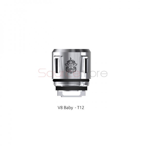 SMOK TFV12 Baby Prince Replacement Coil Head V8 Baby-T12 Duodecuple Coils 5pcs-0.15ohm