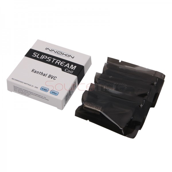 Innokin Kanthal BVC Replacement Coil Head for Innokin SlipStream Tank 5pcs-0.8ohm