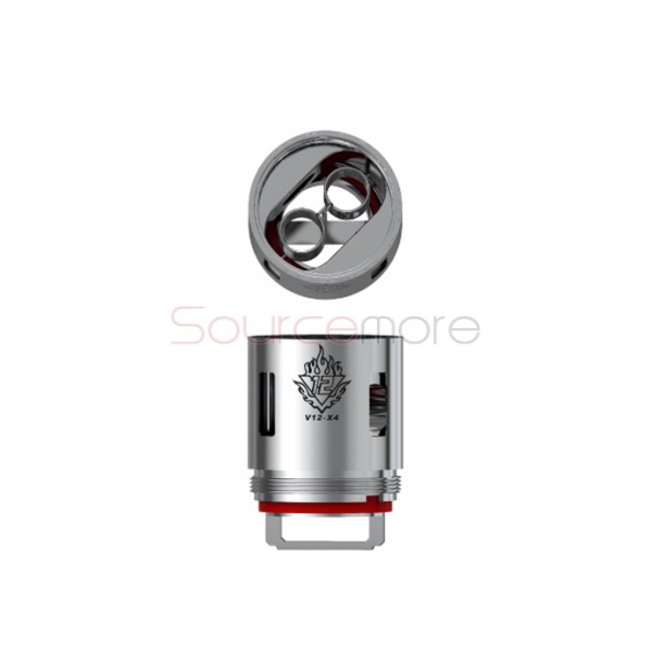 SMOK V12-X4 Replacement Quadruple Coils Head for TFV12 Tank 3pcs-0.15ohm
