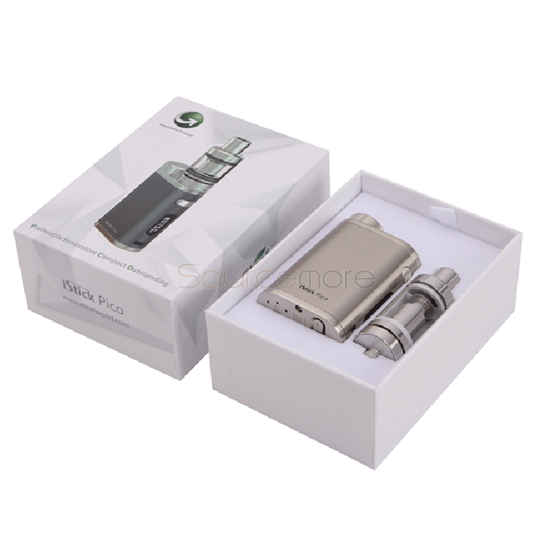 Eleaf iStick Pico Kit 75W/4ml - Brushed silver