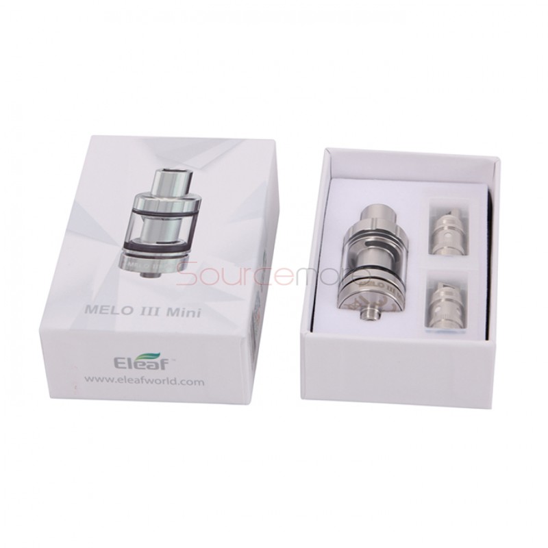 Eleaf Melo III Mini Atomizer 2ml - Silver