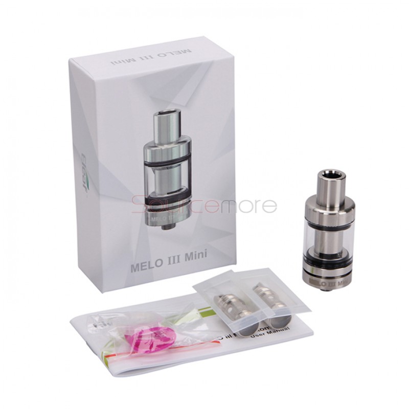 Eleaf Melo III Mini Atomizer 2ml - Silver