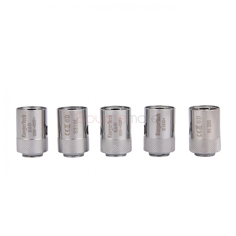 Kanger CLOCC Ni200 Replacement Coil Head for CLTANK 5pcs-0.15ohm