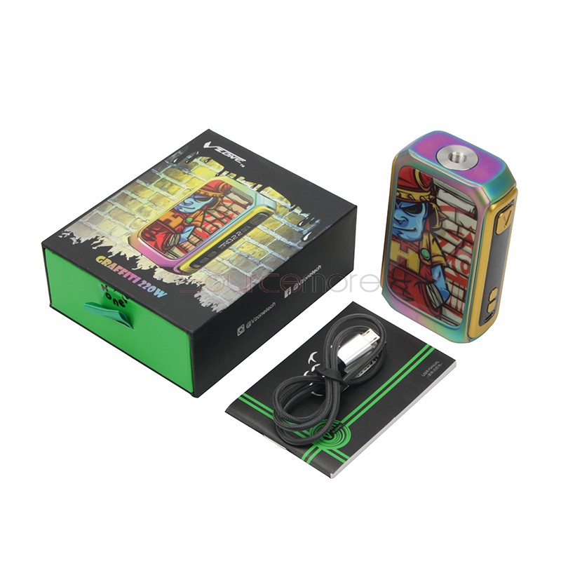 Vzone Graffiti 220W Box Mod - Rainbow