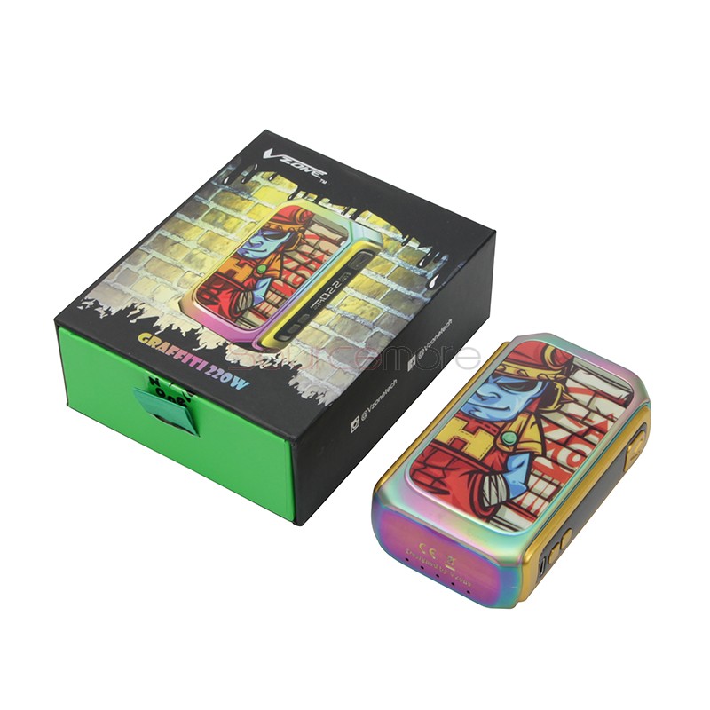 Vzone Graffiti 220W Box Mod - Rainbow