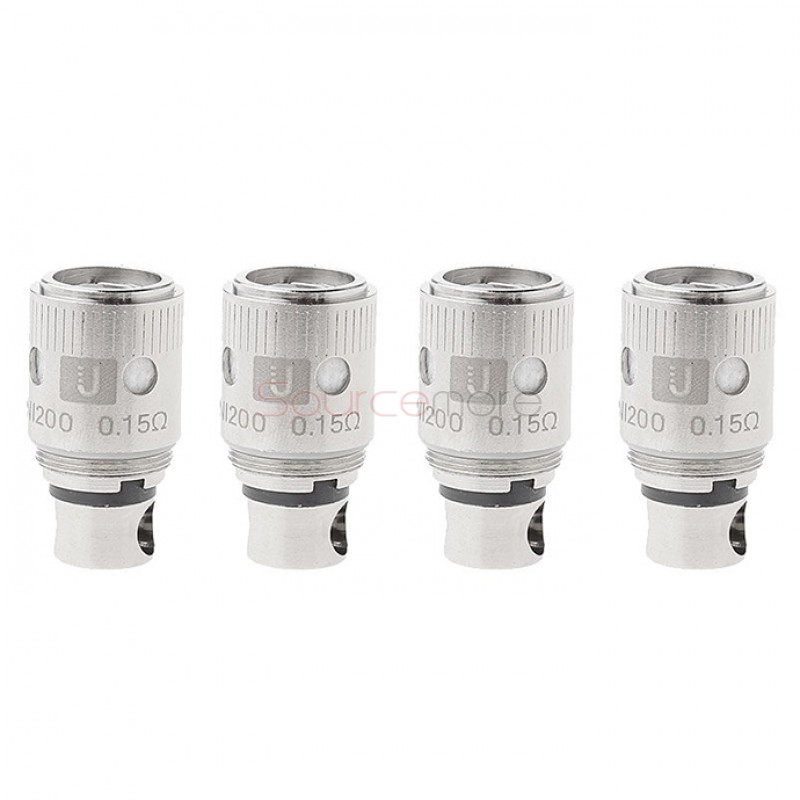 Uwell Crown Replacement Coil for Uwell Crown Tank 4pcs Packing Ni200 TC  Dual Coil Head-0.15ohm 