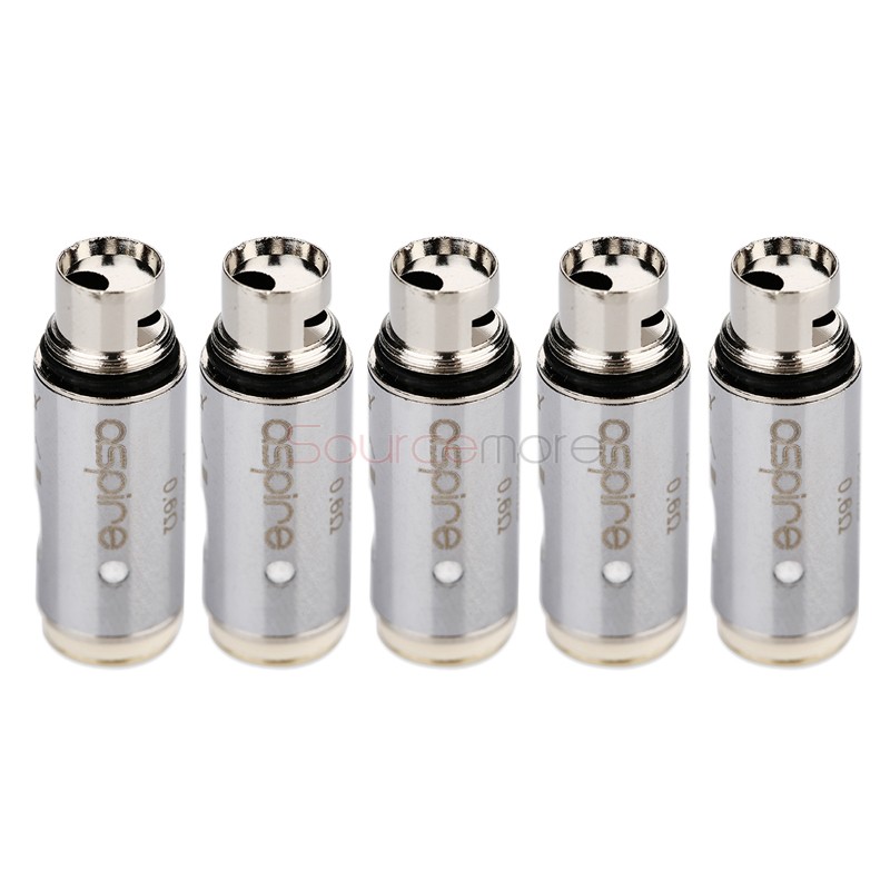 Aspire Breeze Replacement Coil Head 5pcs - TPD 0.6ohm