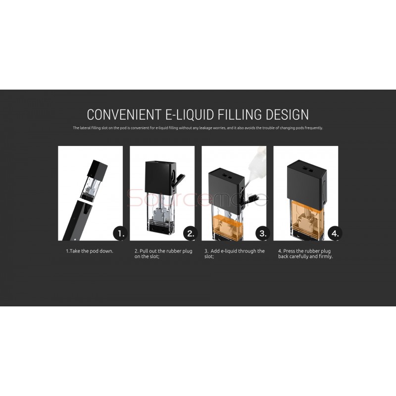Smok Fit 2ml with 250mah All-in-One Starter Kit-Red