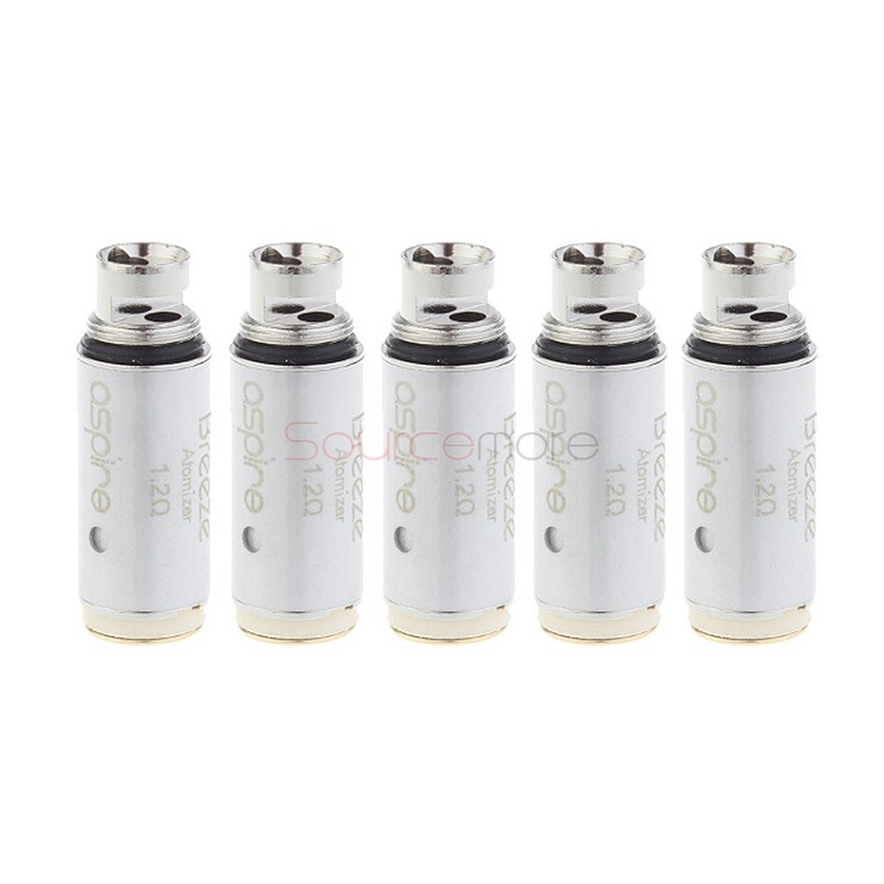 Aspire Breeze Replacement Coil Head 5pcs - TPD 1.2ohm