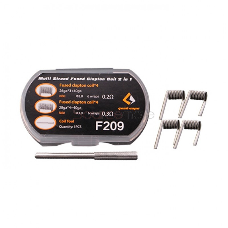 GeekVape Multi Strand Fused Clapton Coil 2 in 1