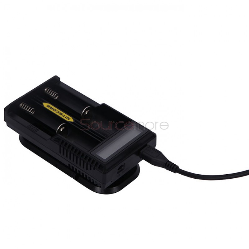 Nitecore UM20 Double Channels Charger with LCD Display - UK Plug