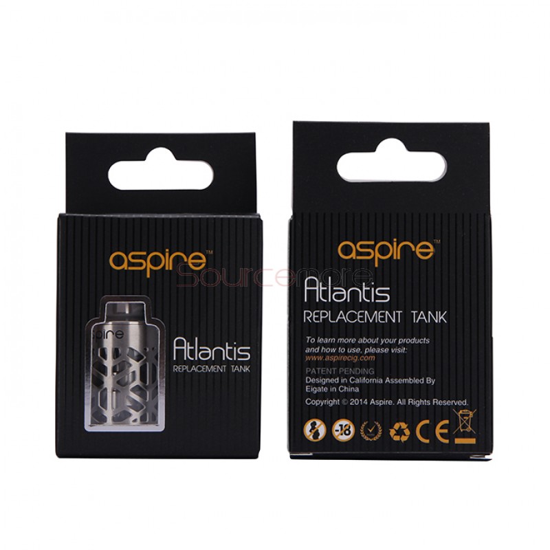 Aspire Replacement Hollowing Tank for Atlantis Clearomizer