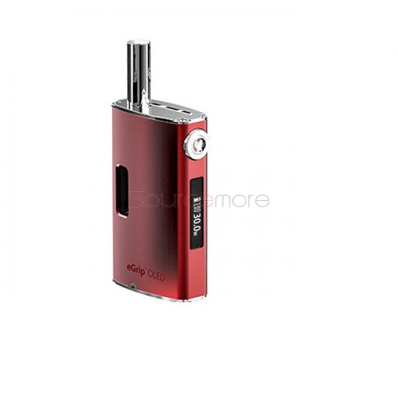 Joyetech eGrip OLED 30W CL Version Starter Kit VV/VW Mode 1500mah/3.6ml Capacity EU Plug-Red