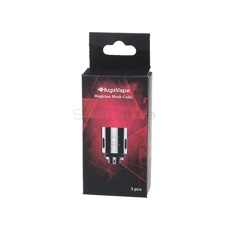 3pcs Hugsvape Magician Kanthal Triple Mesh Coil