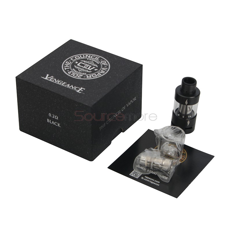 COV Vengeance Sub-ohm Tank 2ml - Black