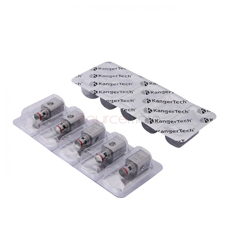 Kangertech Replacement Organic Cotton Coil for Subtank 5pcs - 0.5ohm