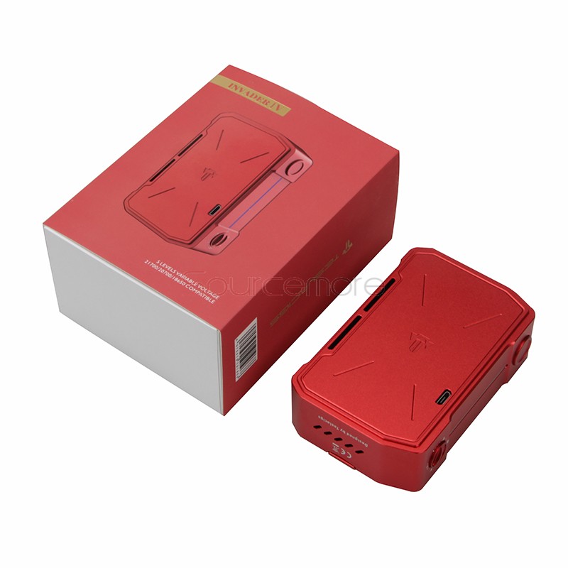 Tesla Invader IV Box Mod - Red