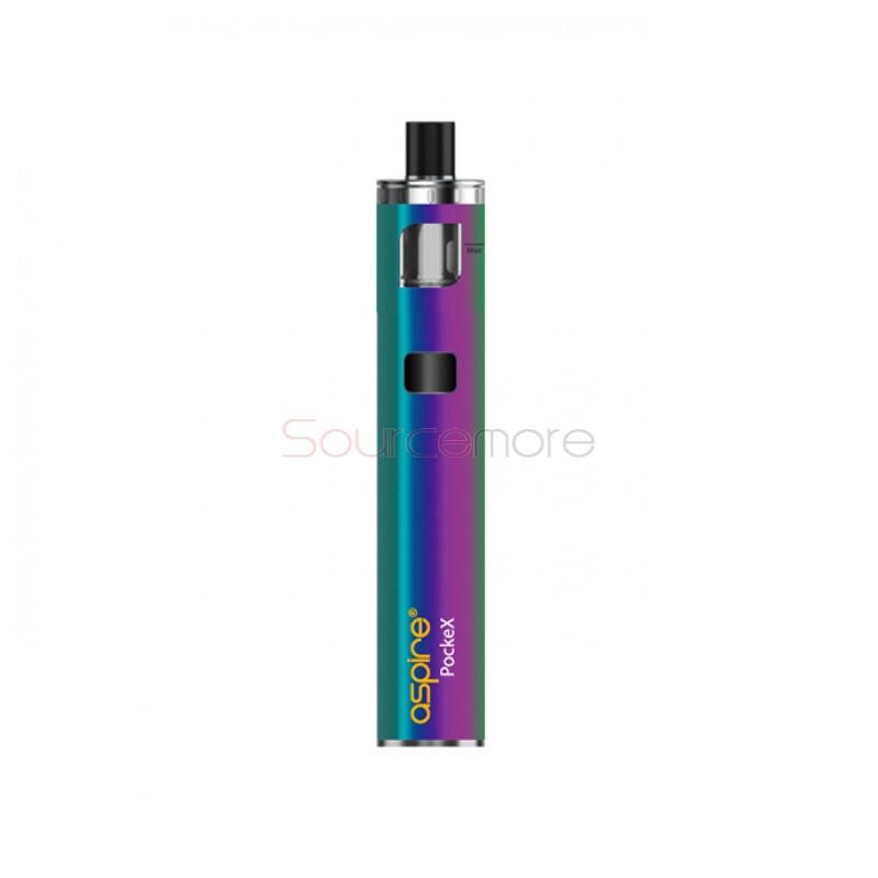 Aspire PockeX Pocket AIO Starter Kit 1500mAh - Rainbow