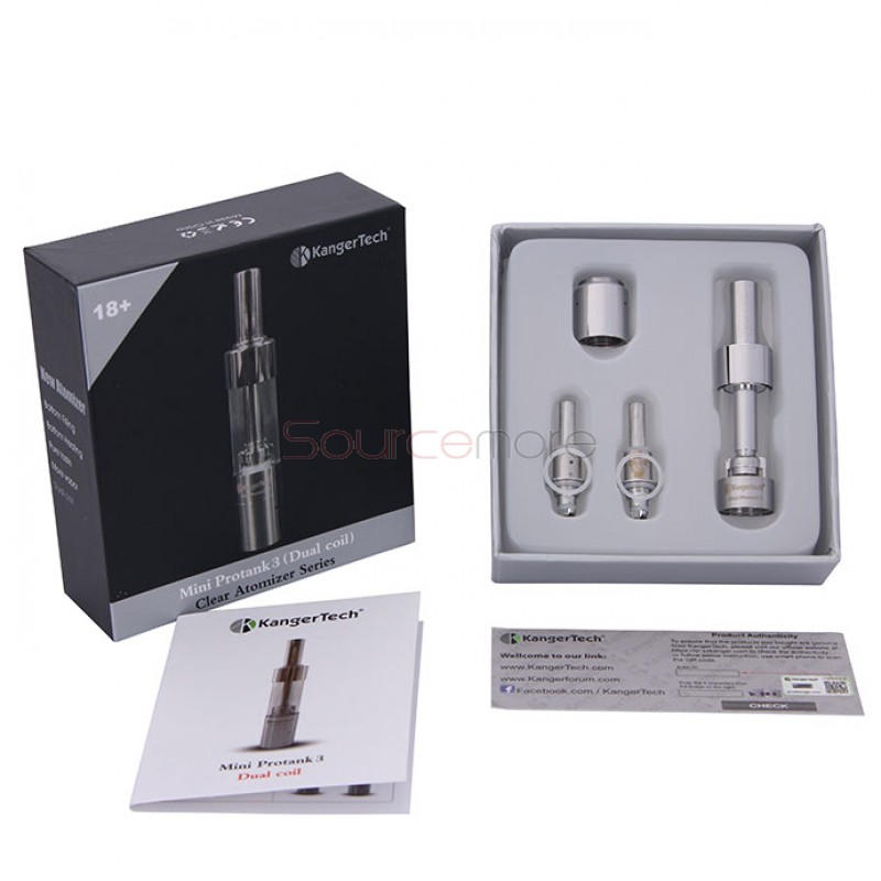 Kanger Mini Protank 3 Atomizer 1.5ml-Clear