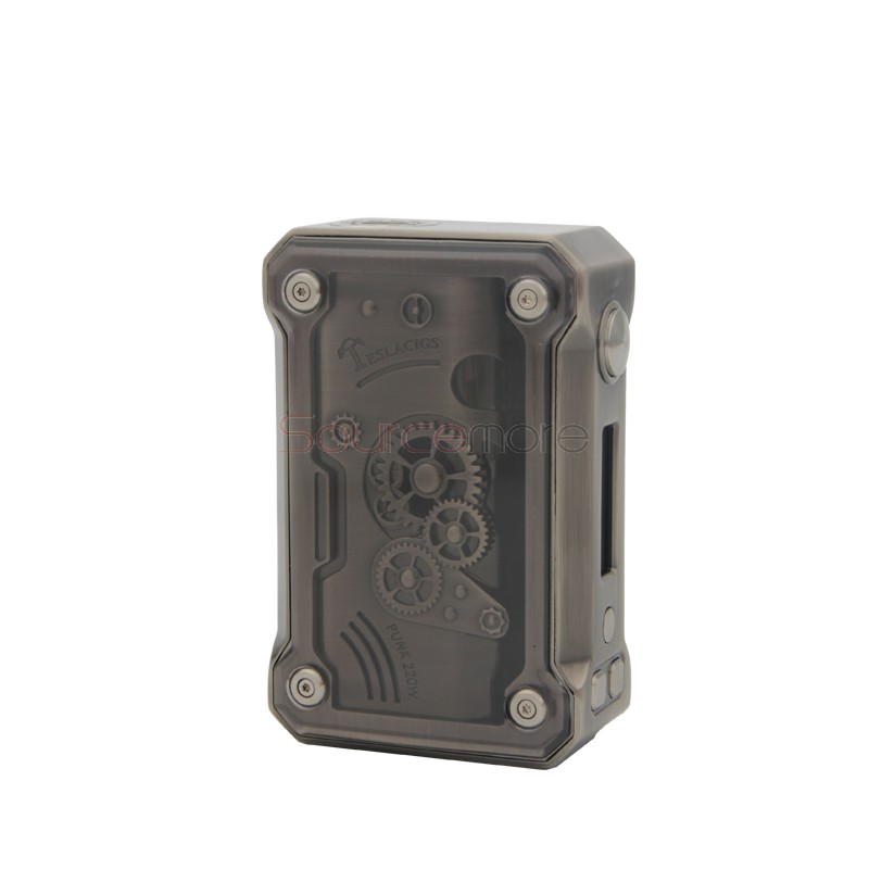 Tesla PUNK 220W Box Mod - Brass