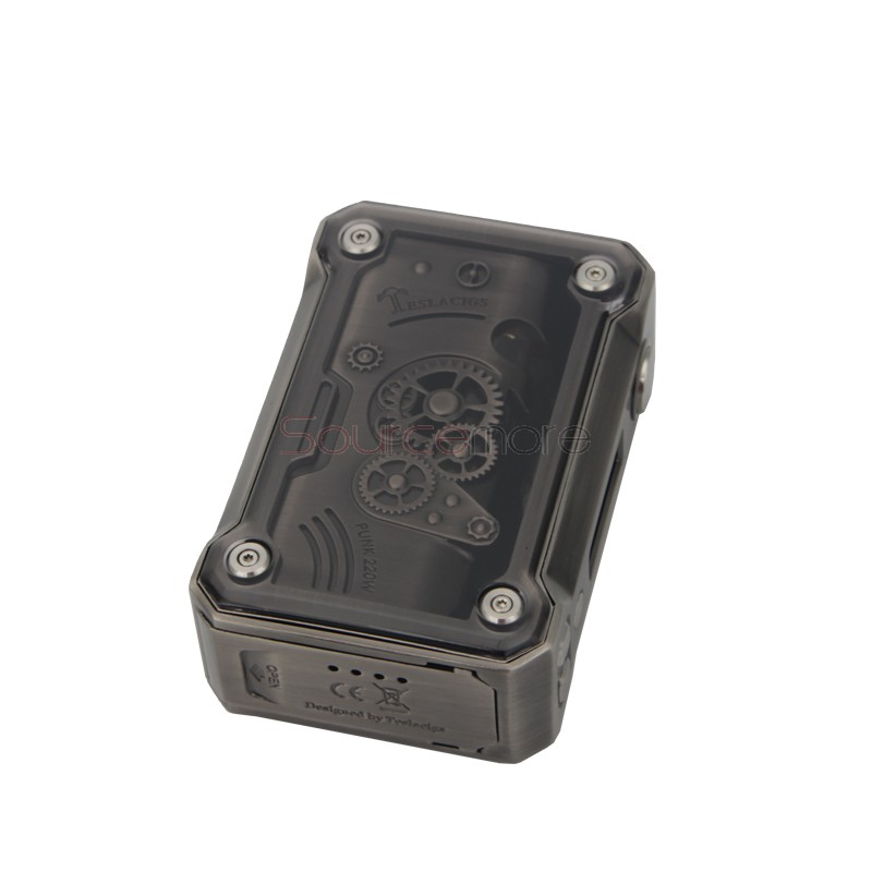 Tesla PUNK 220W Box Mod - Brass
