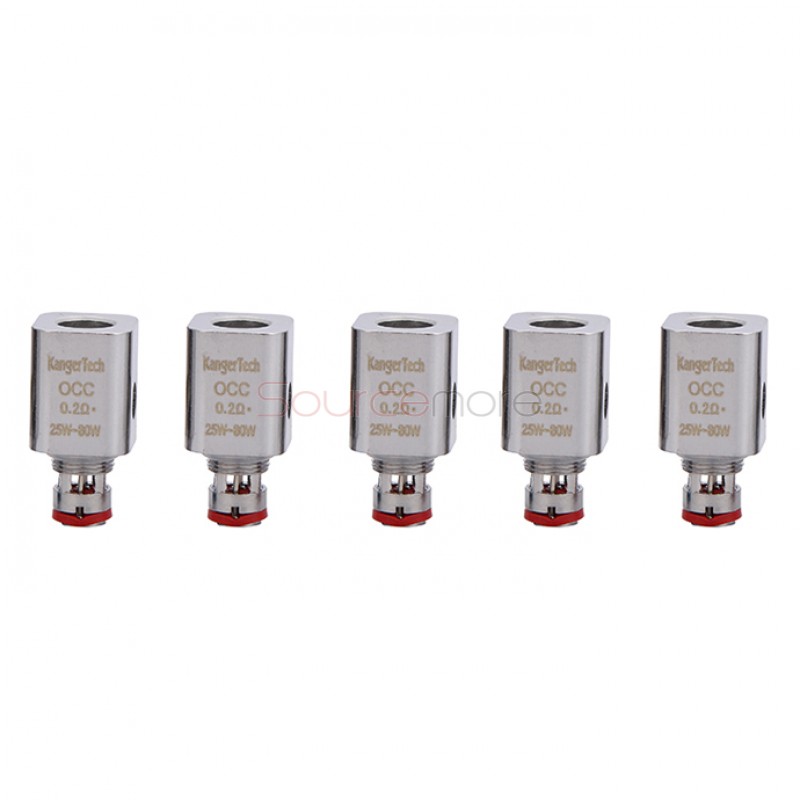 Kangertech OCC Replacement Organic Cotton Coil for Subtank 5pcs - 0.2ohm