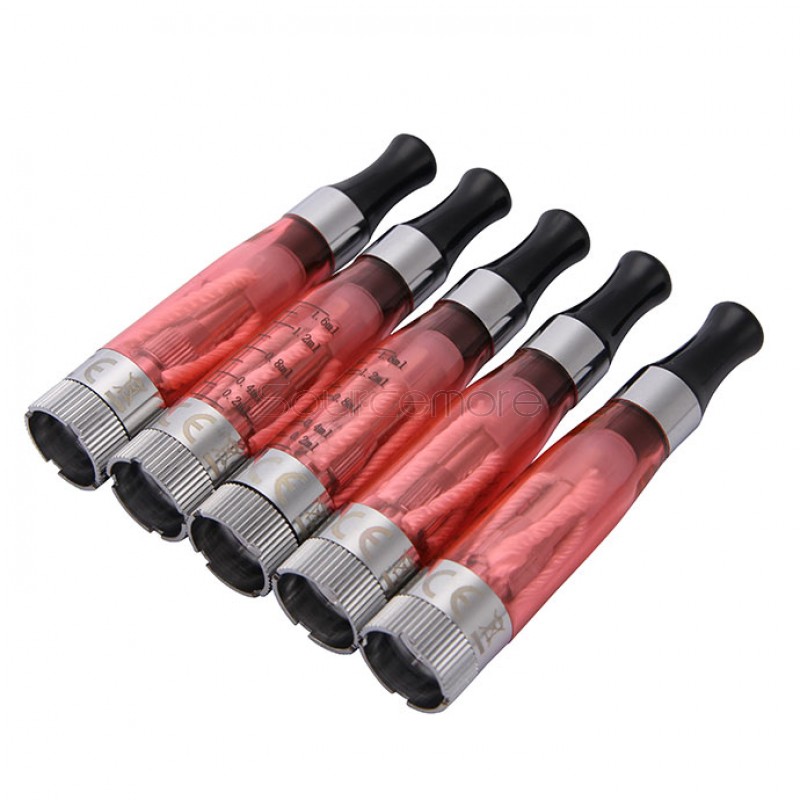 5pcs Innokin iClear 16 1.6ml Atomizer - red