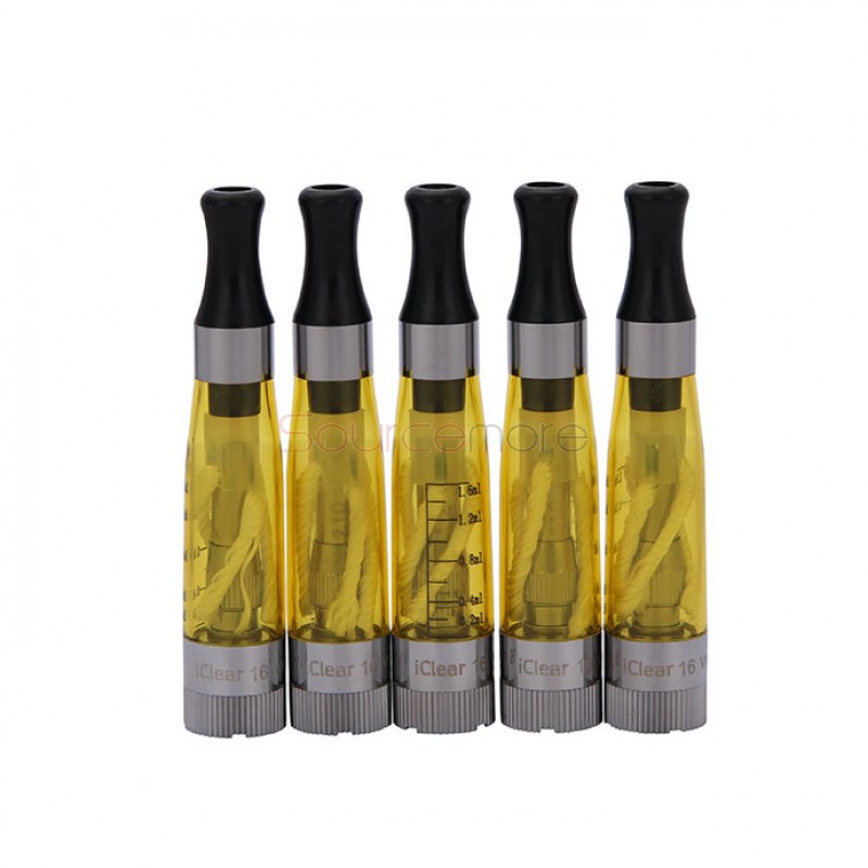 5pcs Innokin iClear 16 1.6ml Atomizer - yellow