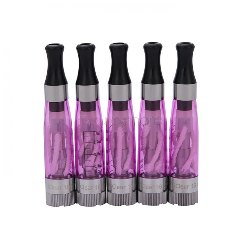 5pcs Innokin iClear 16 1.6ml Atomizer - purple