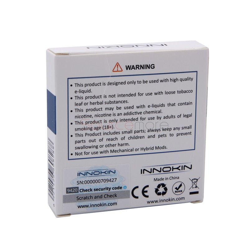Innokin Kanthal BVC Replacement Coil Head for Innokin SlipStream Tank 5pcs-0.8ohm