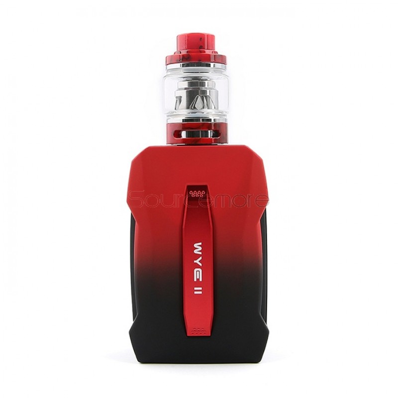 Tesla WYE II 215W Kit with Resin Tank - Black Red